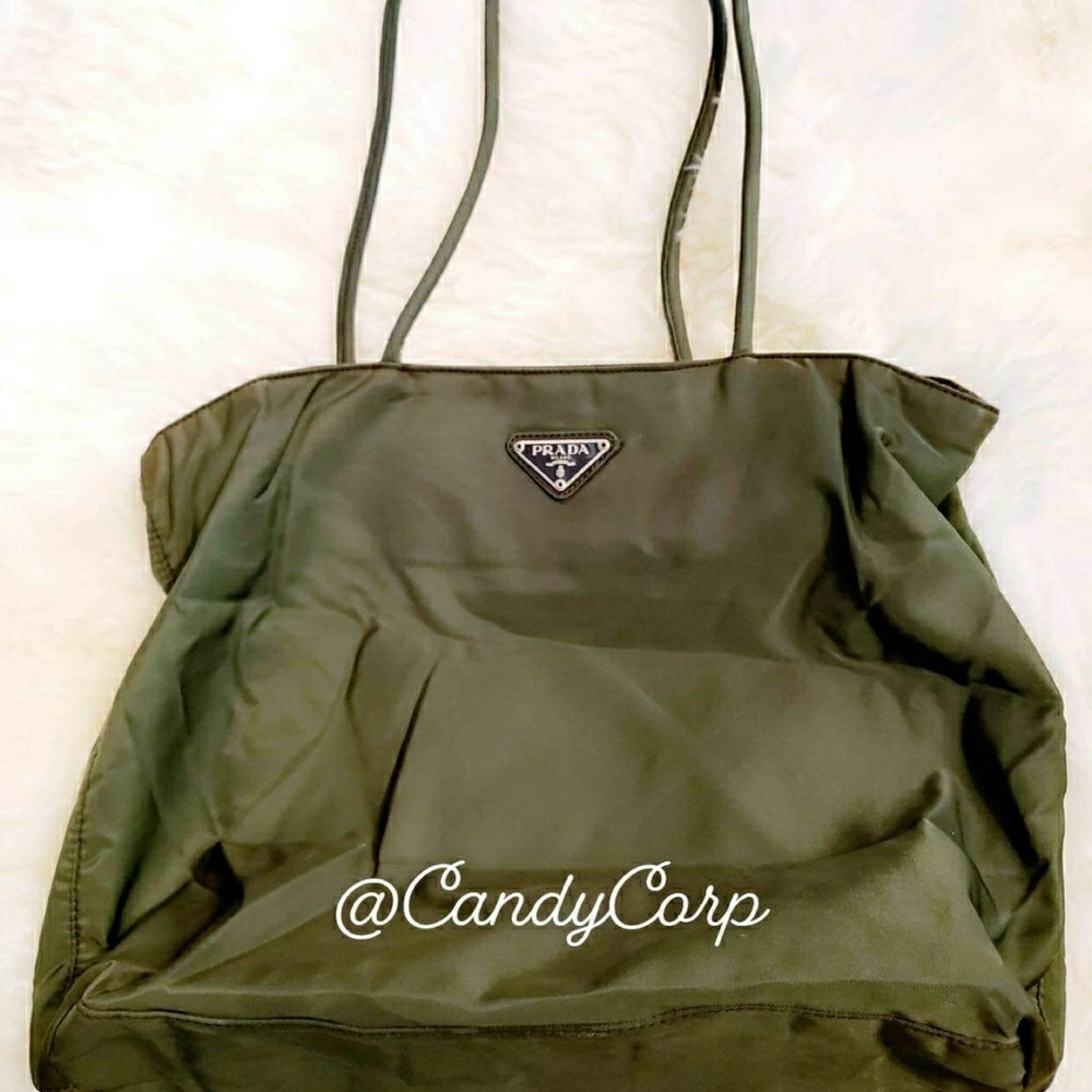 PRADA Tessuto
Waterproof Nylon Tote Bag